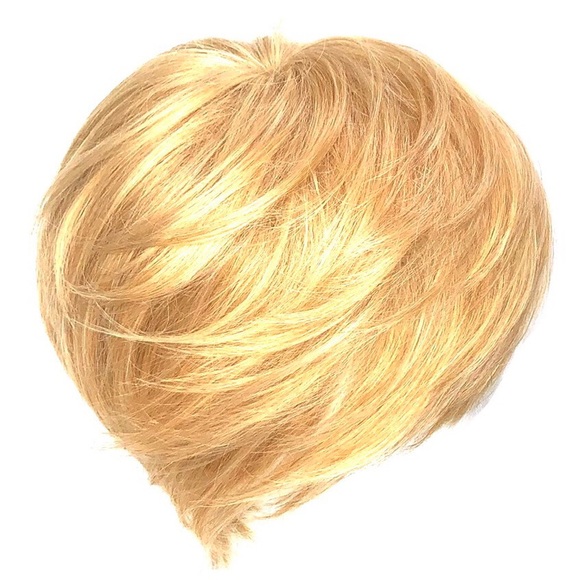 BLONDE SHORT LAYERED WIG - Picture 7 of 11